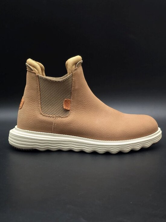 Hey Dude Branson Walnut Brown Comfort Chelsea Boots Shoes Men\'s Size 7 main image 4